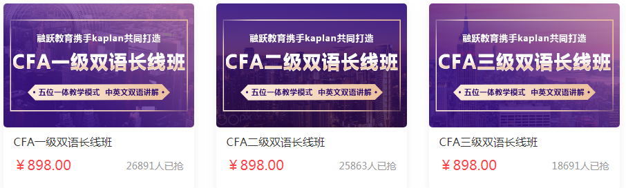 cfa课程kaplan视频